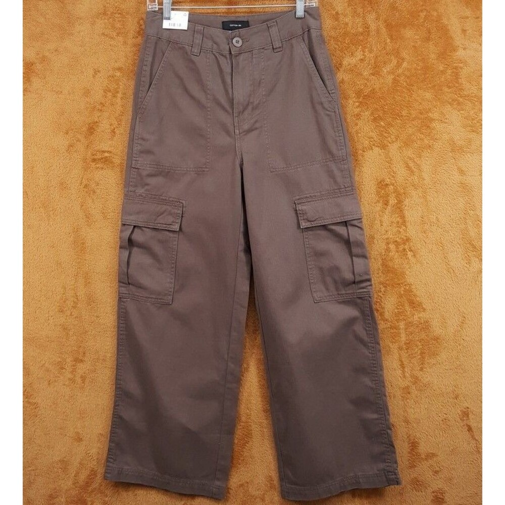 COTTON ON Pants Mens Size 26 Brown AXEL Super Baggy Cargo Pant